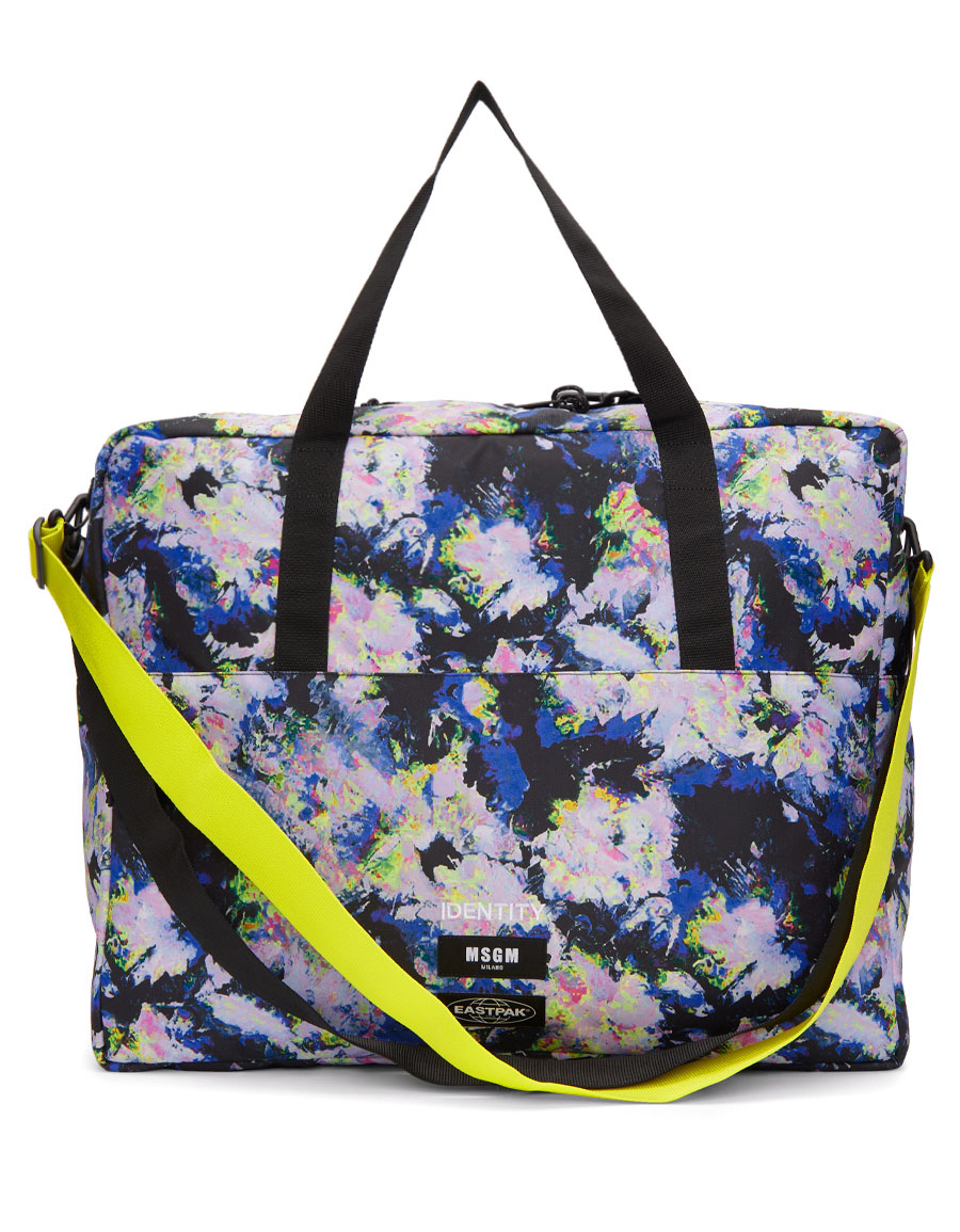 MSGM Multicolor Eastpak Edition Flowers Tote Bag · VERGLE