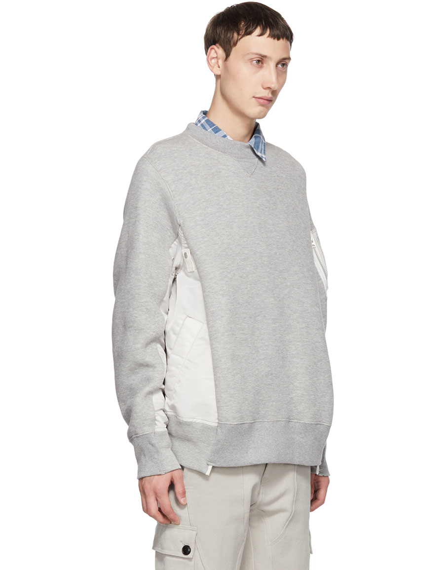 sacai sponge sweatshirt