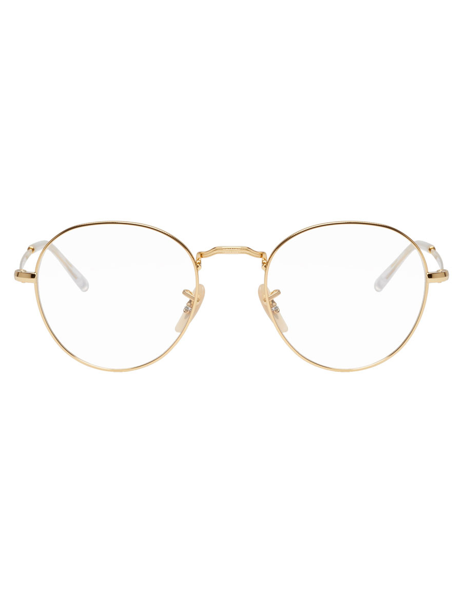 Must bell Martyr RAY-BAN Gold Round Icons Glasses · VERGLE