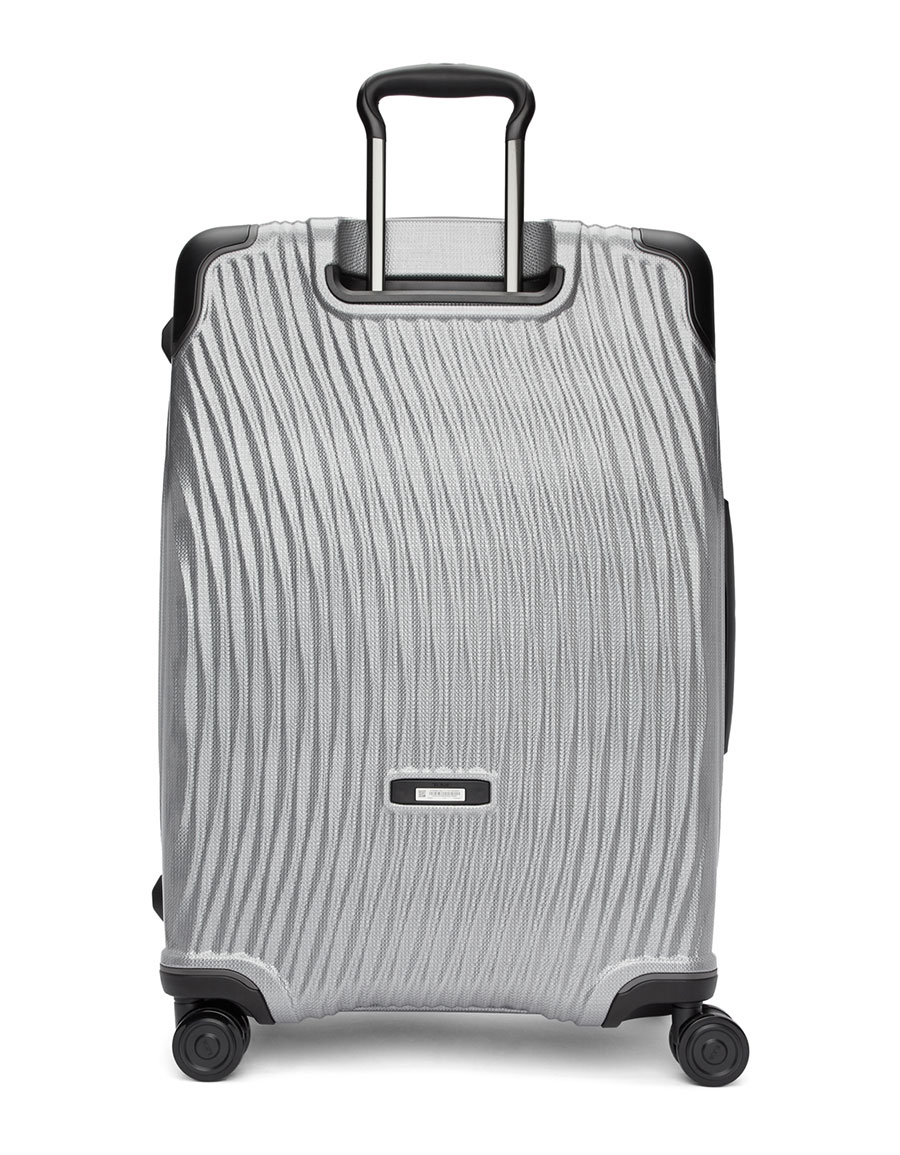 tumi silver backpack