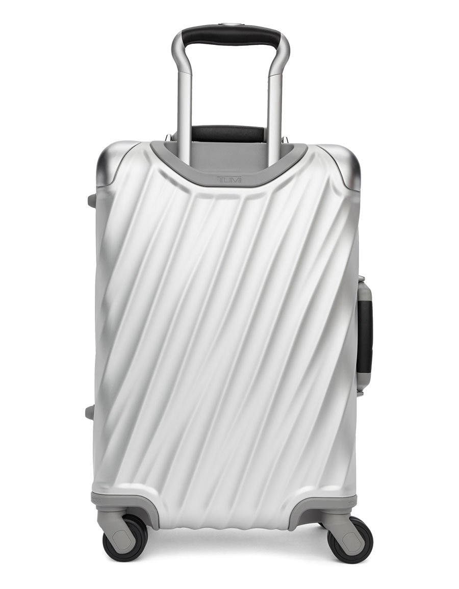 TUMI Silver Aluminum International CarryOn Suitcase · VERGLE