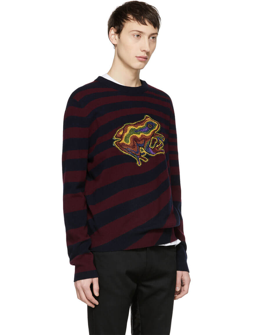 paul smith burgundy jumper