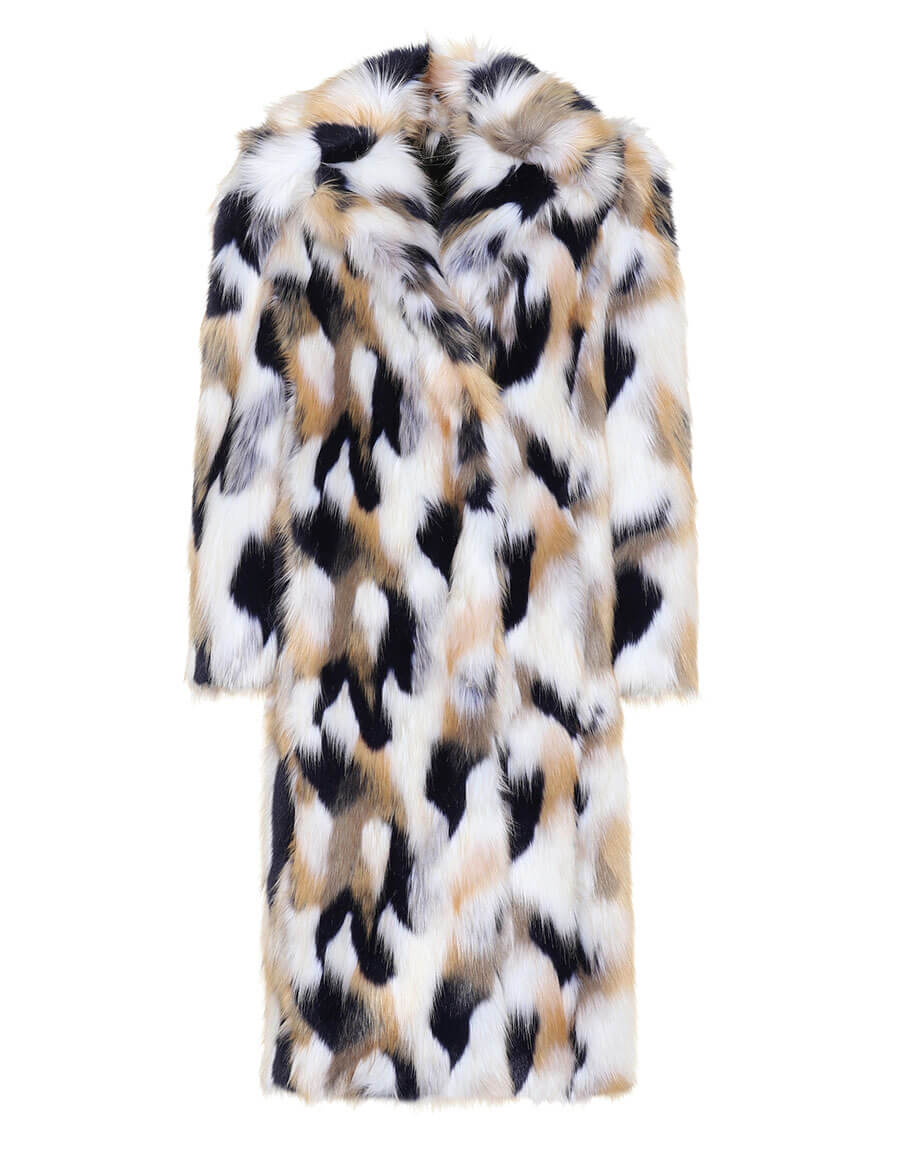GIVENCHY Faux fur coat VERGLE