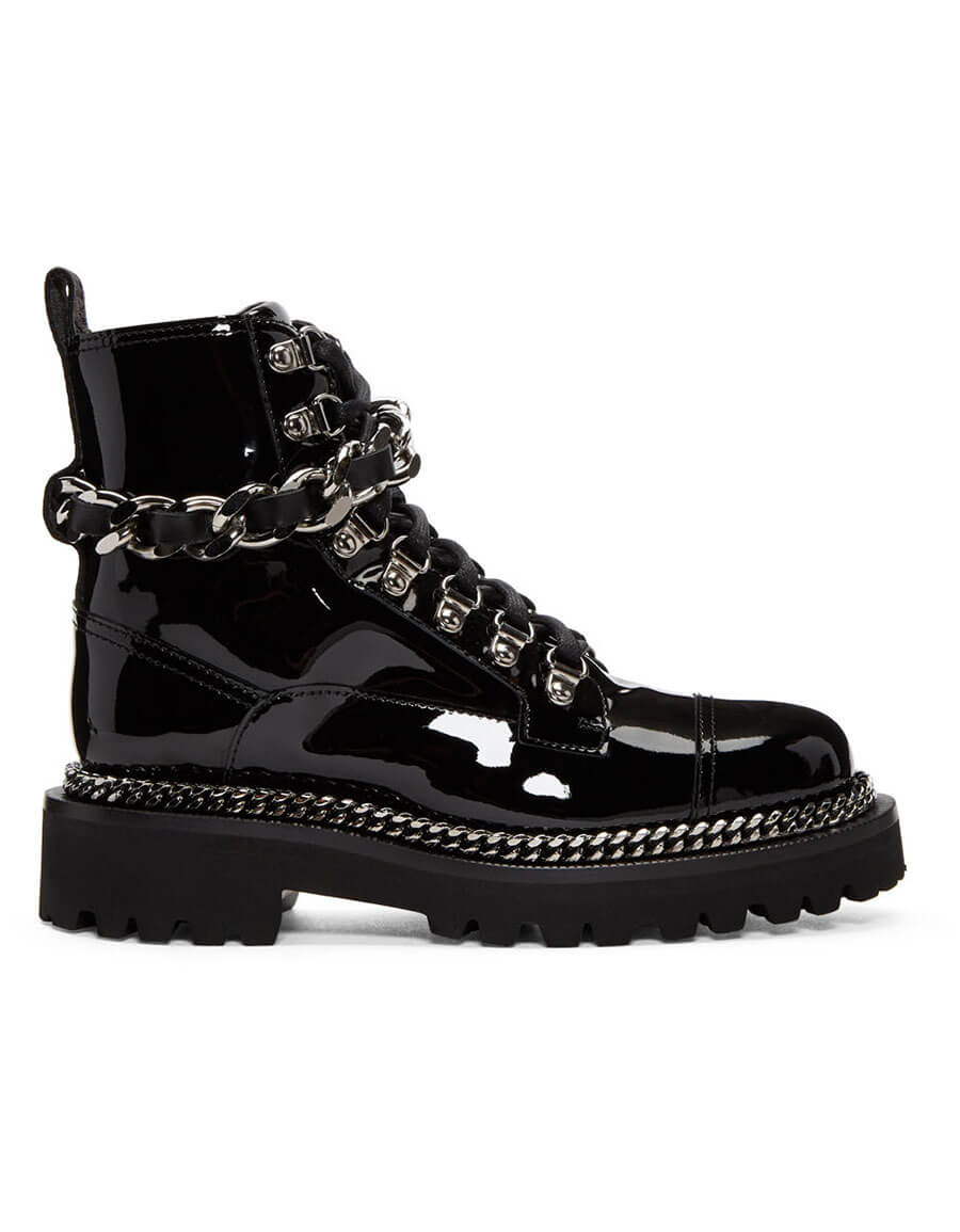 balmain army boots