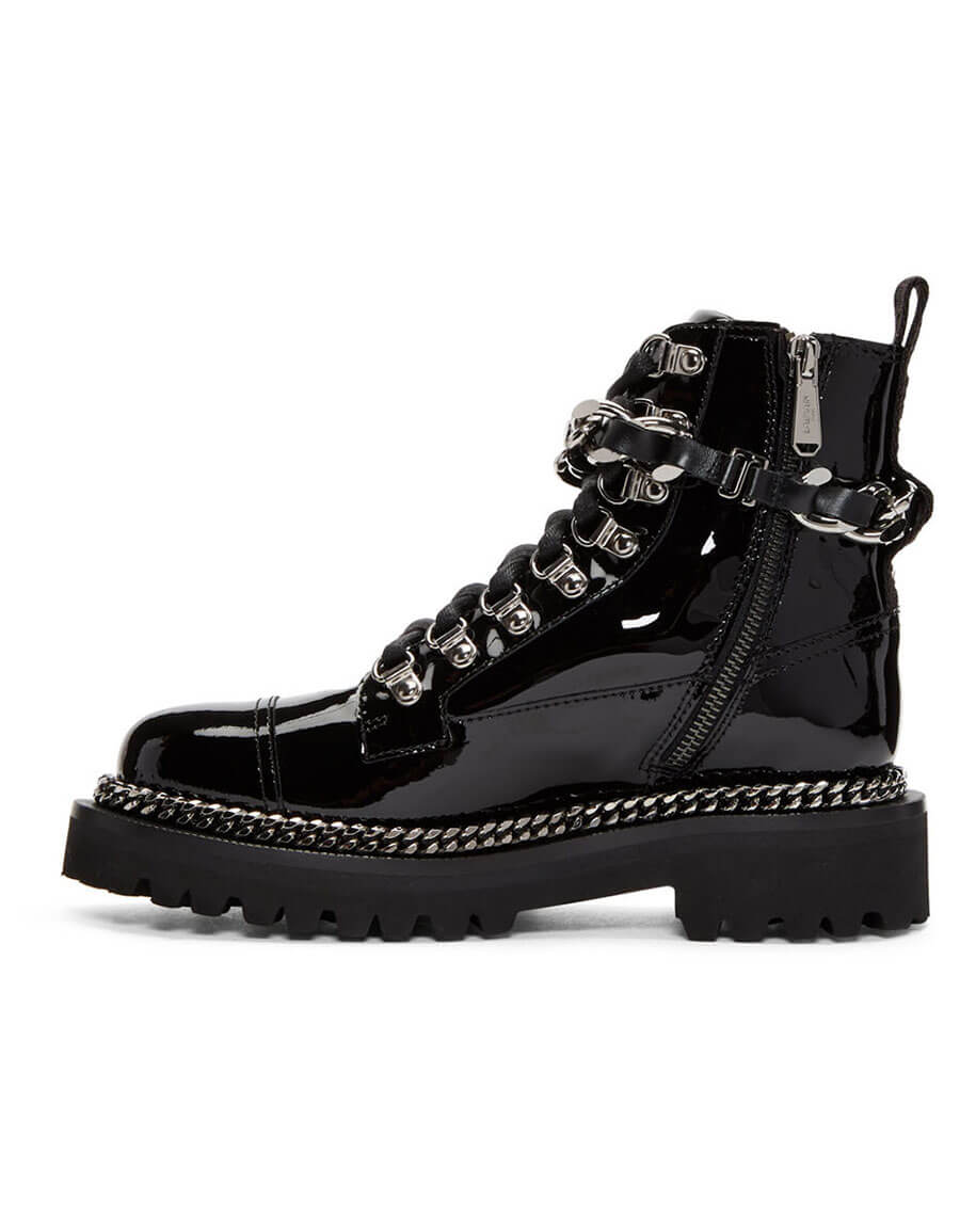balmain army boots