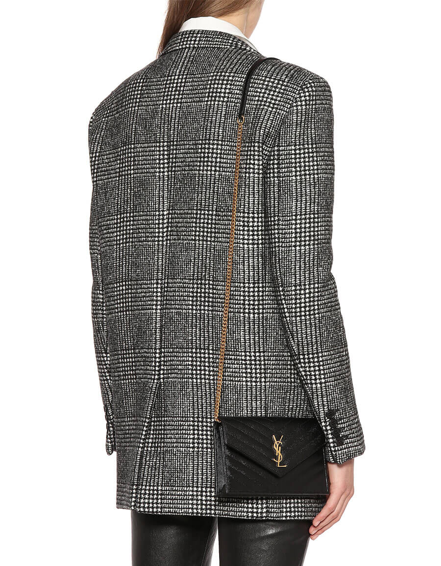 classic monogram quilted leather shoulder bag
