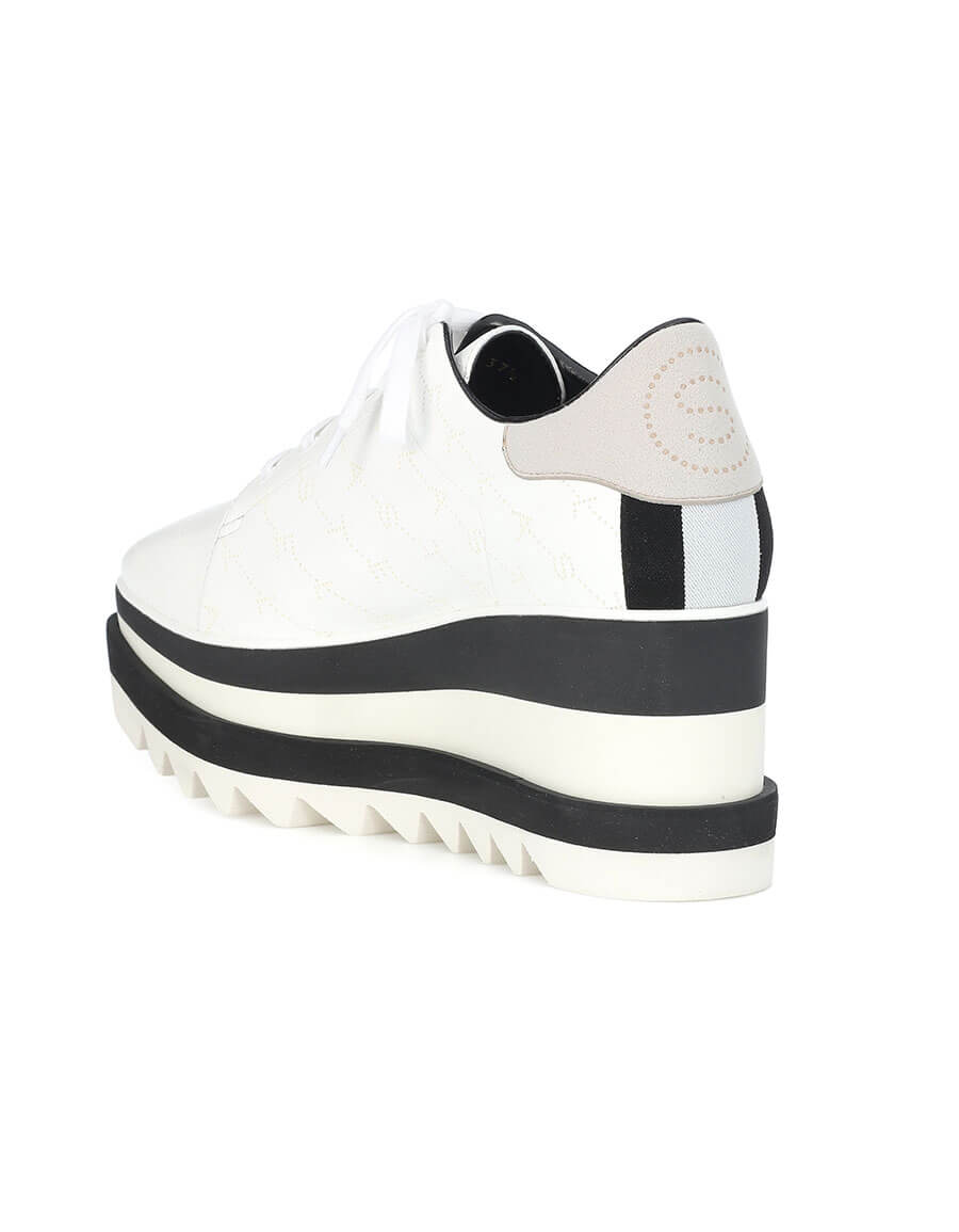 stella mccartney white platform sneakers
