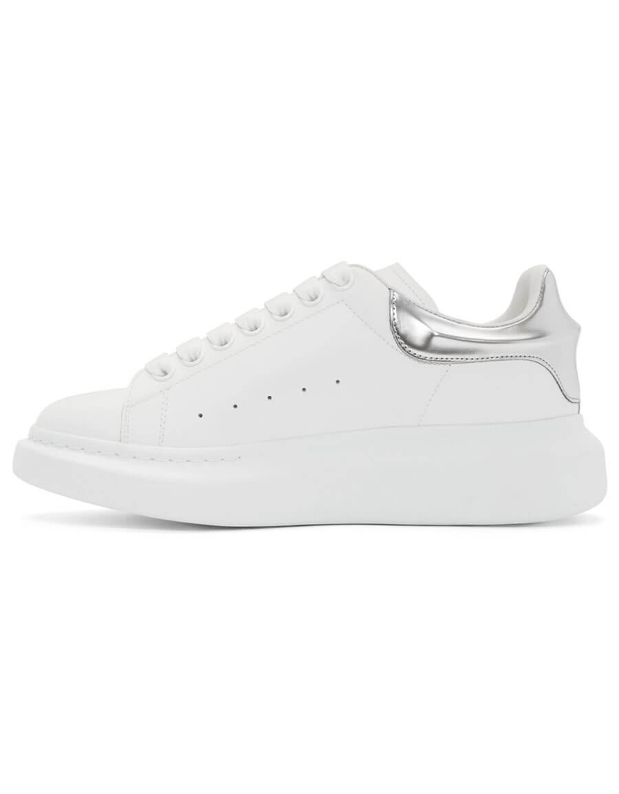 white and silver alexander mcqueen's