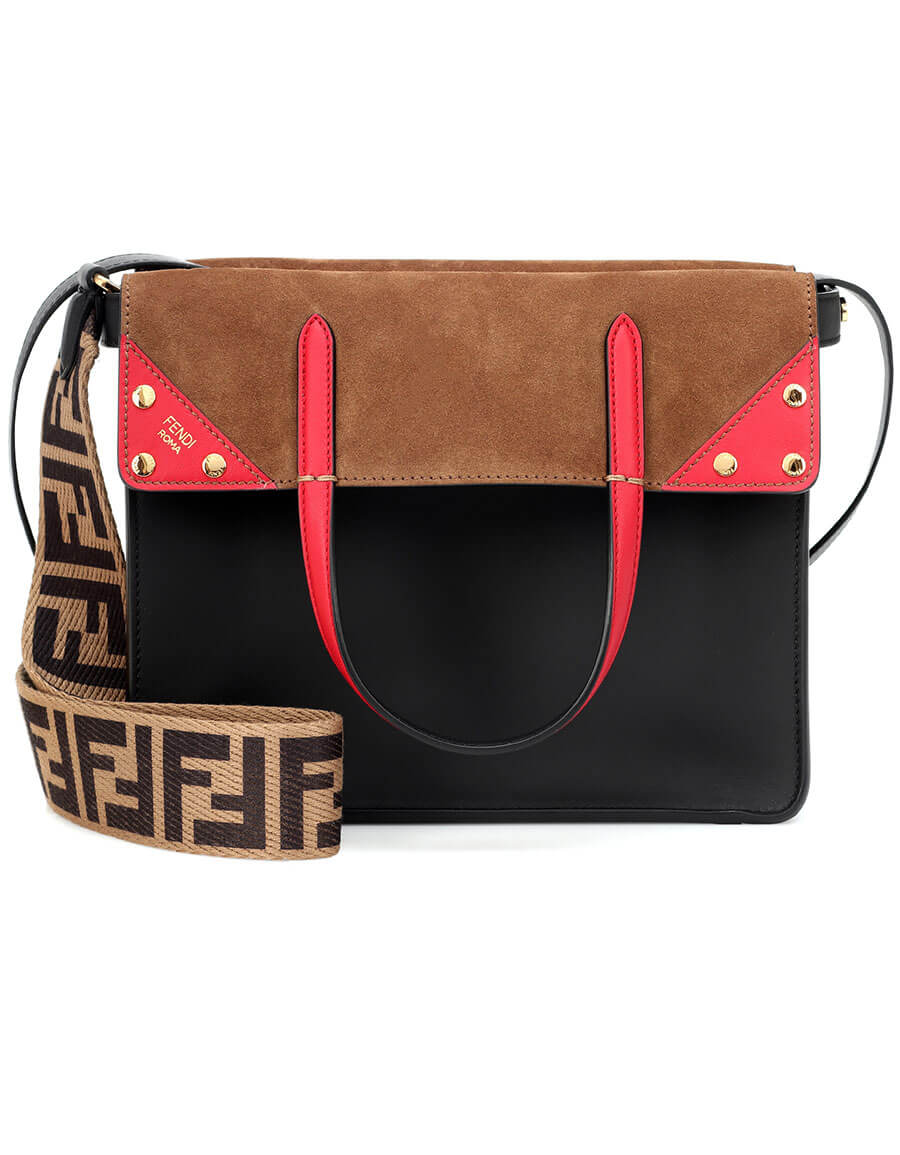 FENDI Small Flip leather shoulder bag · VERGLE