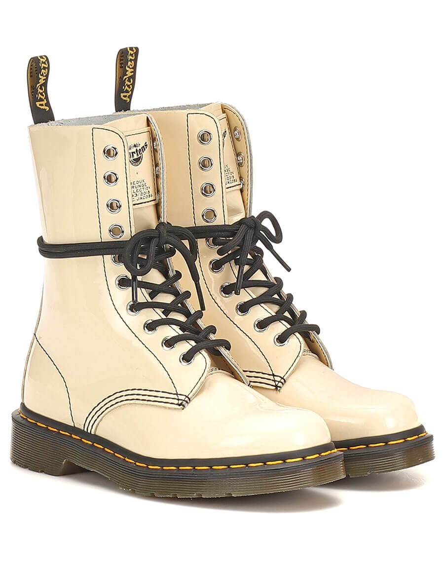 MARC JACOBS x Dr. Martens Leather ankle 