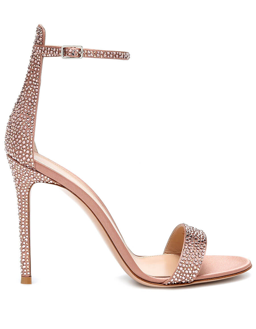 GIANVITO ROSSI Glam crystal-embellished sandals · VERGLE