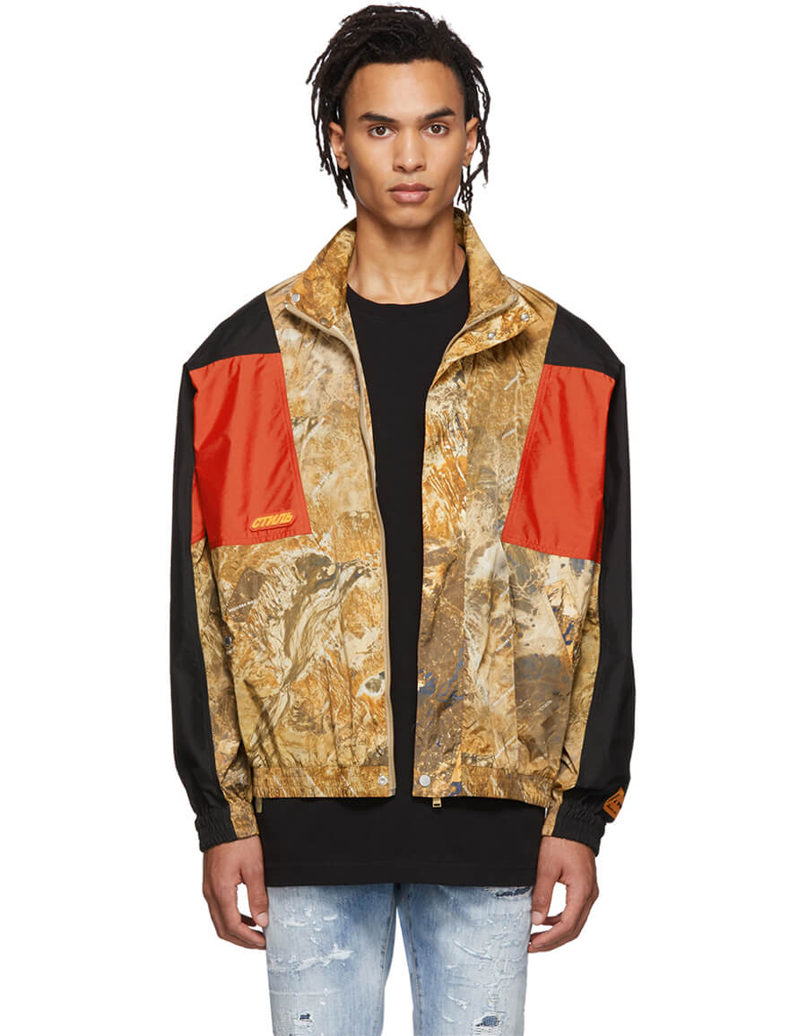 HERON PRESTON Brown Camouflage Track 