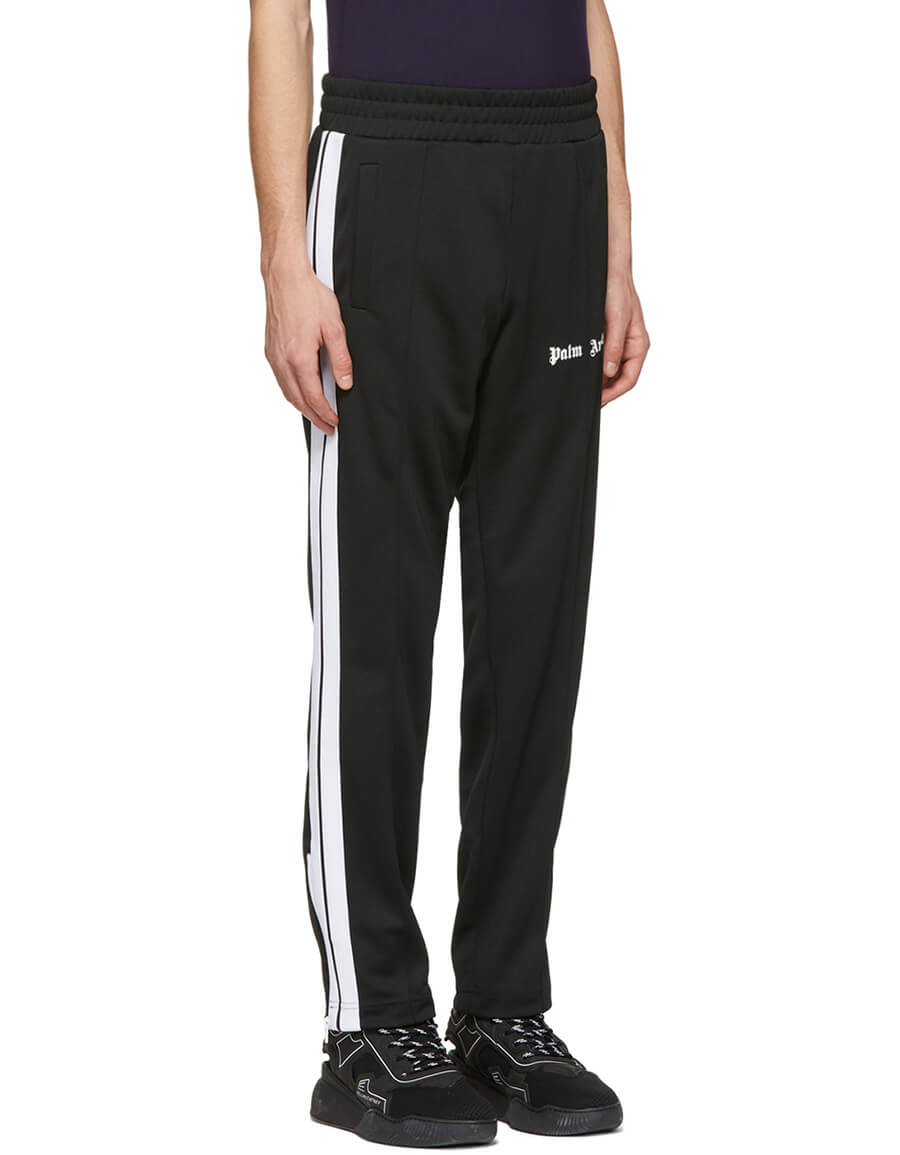 palm angels black classic track pants