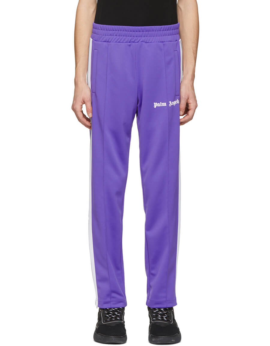 Palm angels track pants purple hot sale