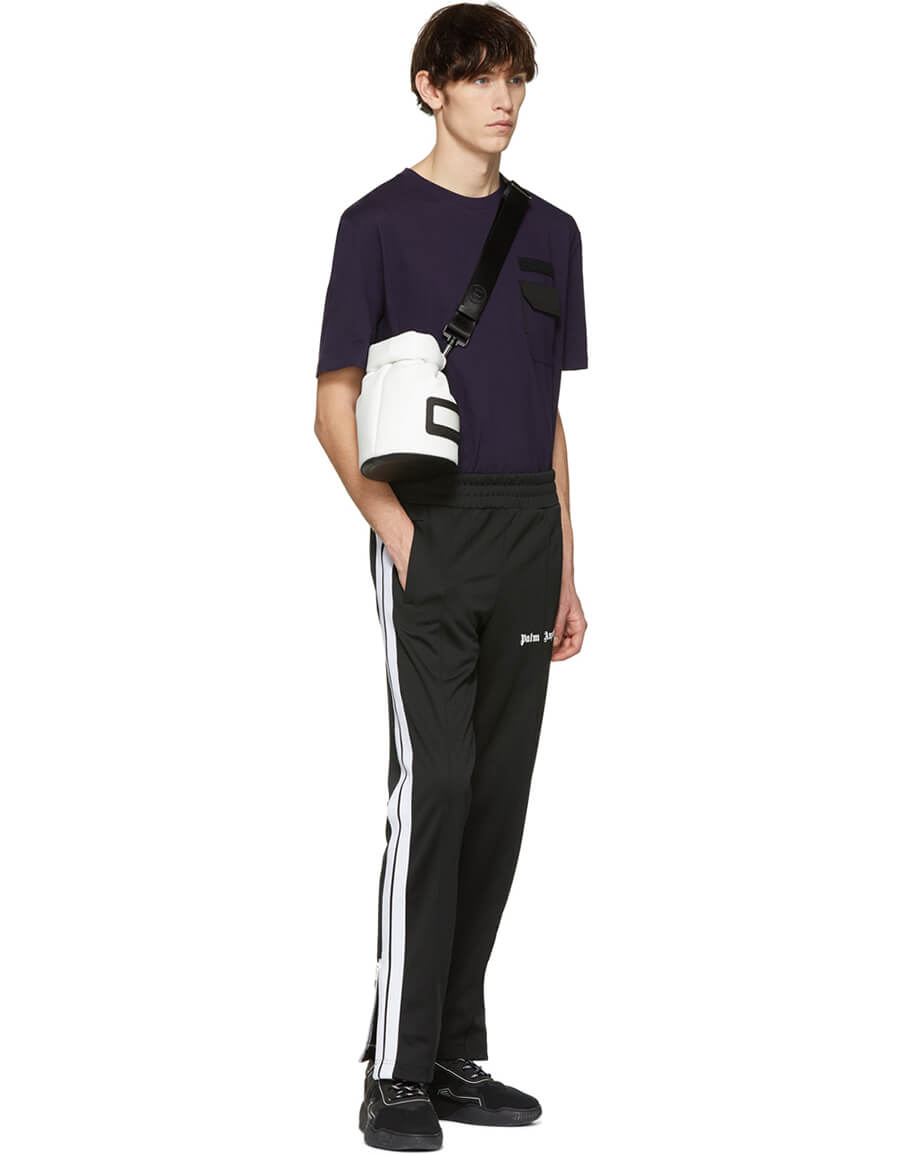 palm angels black classic track pants