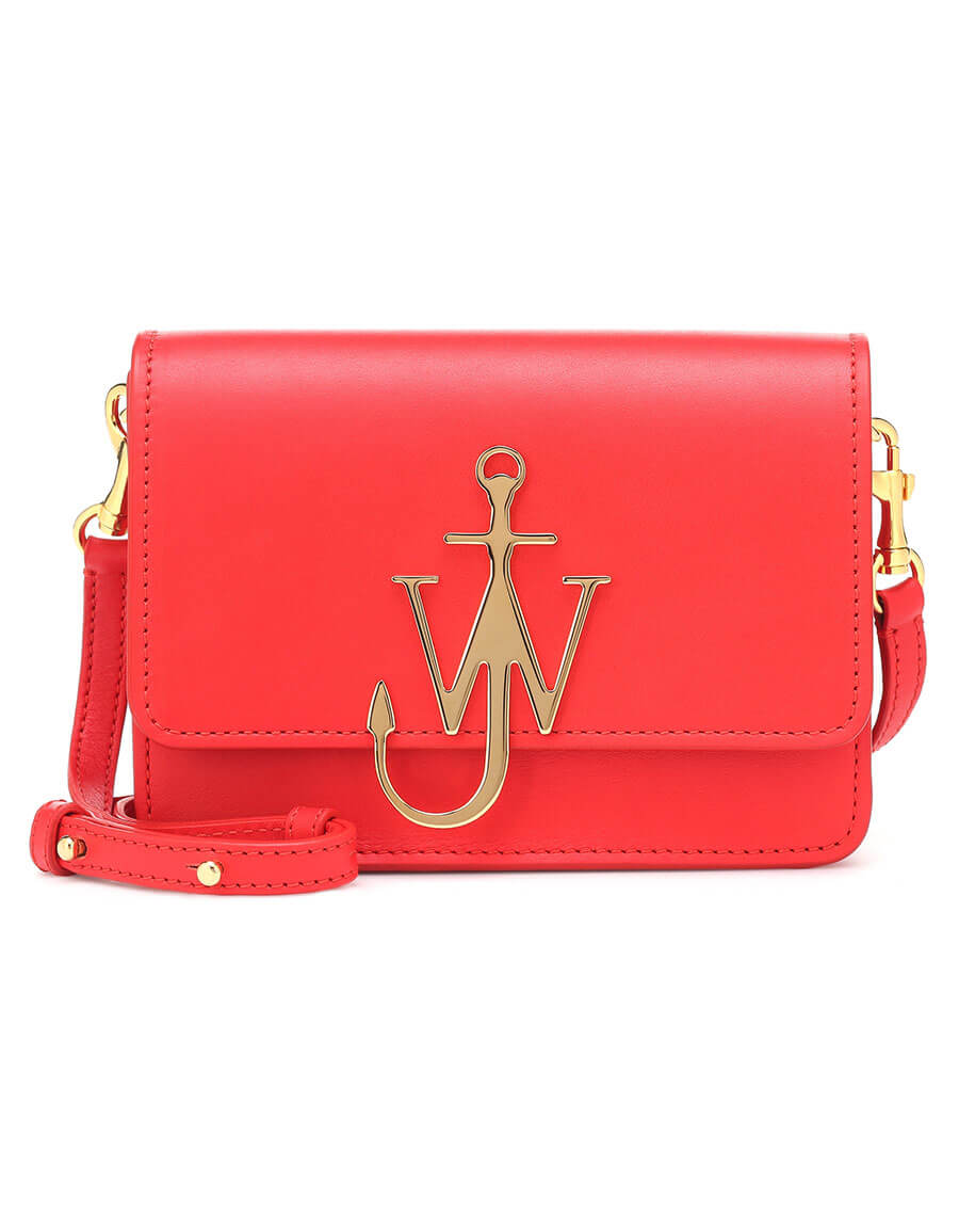 JW ANDERSON Logo leather shoulder bag · VERGLE