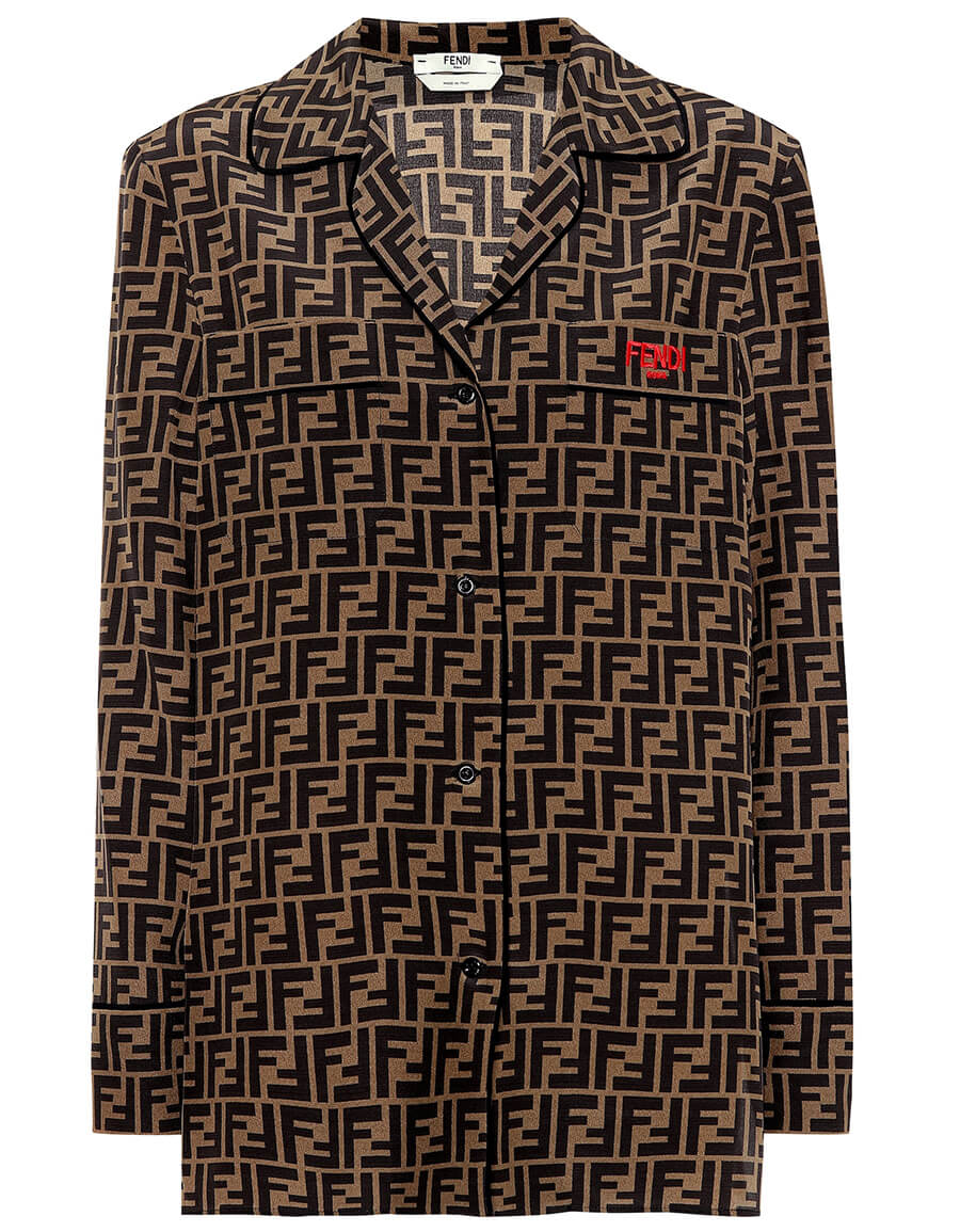 fendi silk shirt