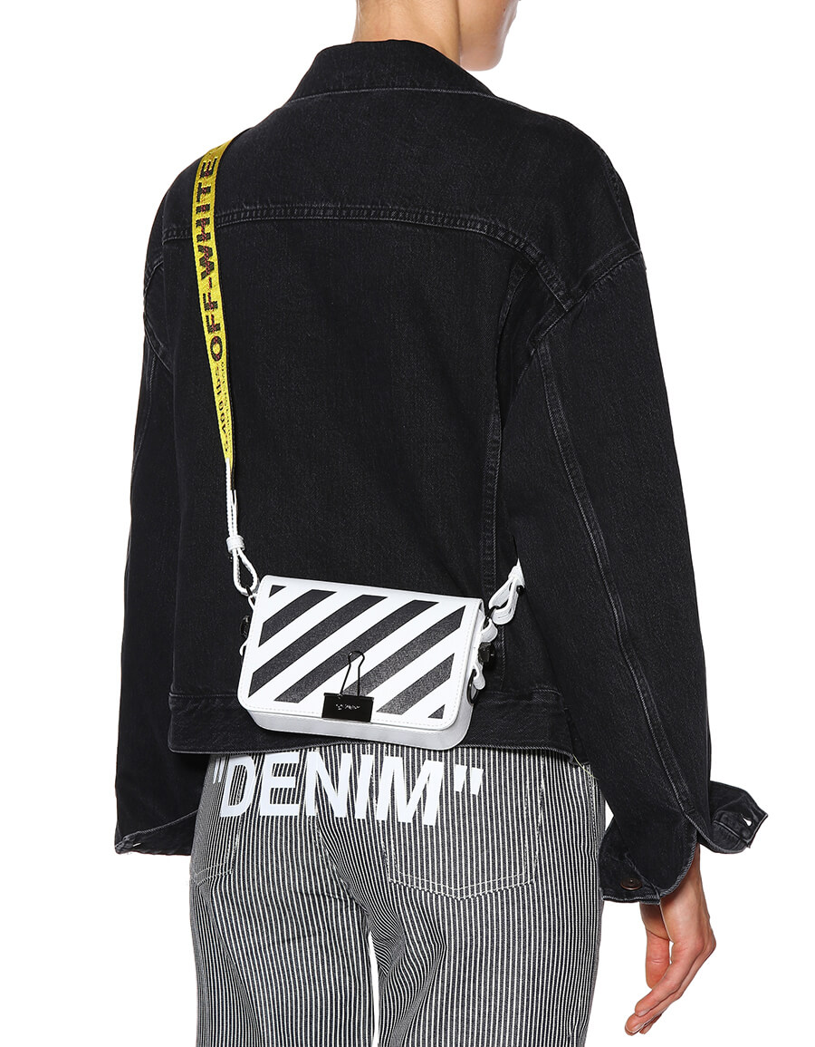off white shoulder bag