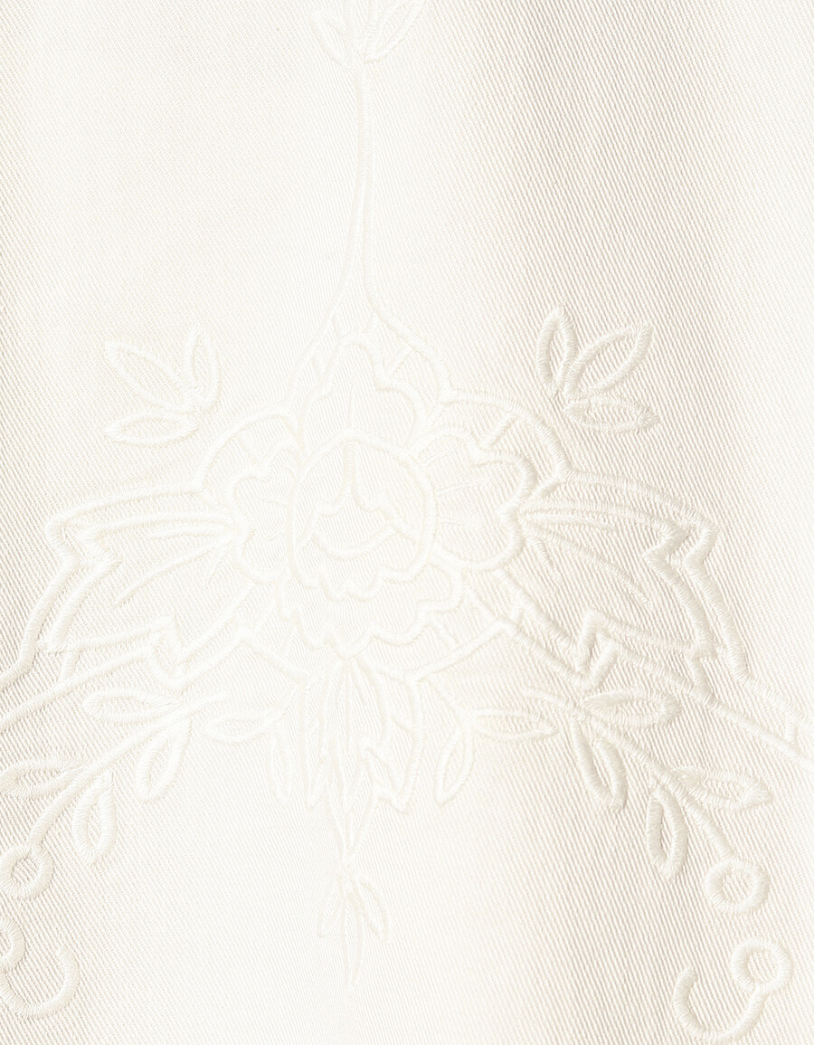 stella mccartney embroidered jeans