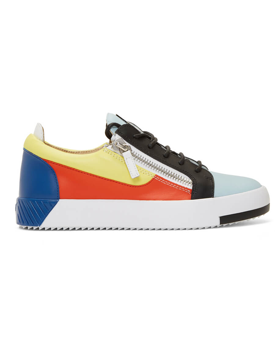 GIUSEPPE ZANOTTI Multicolor Frankie Sneakers · VERGLE