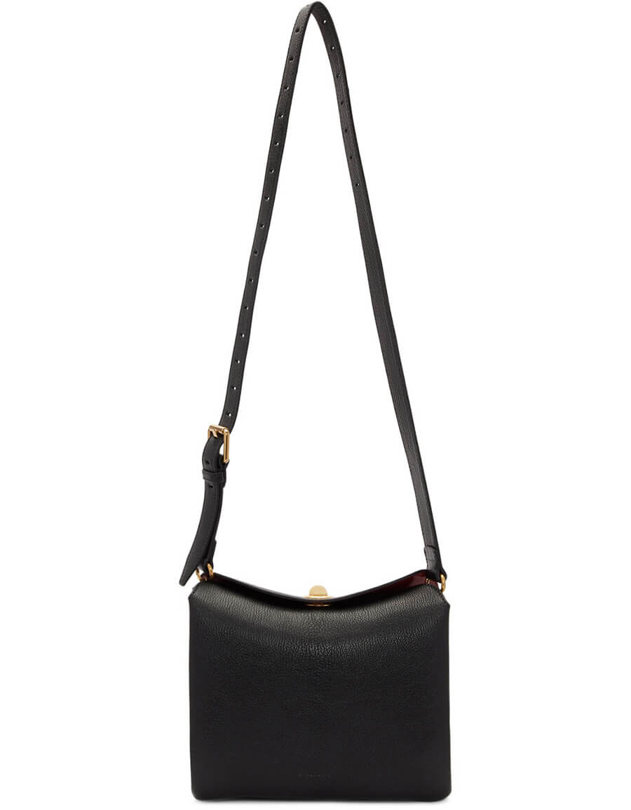 BALENCIAGA Black Small Flap Shoulder Bag · VERGLE
