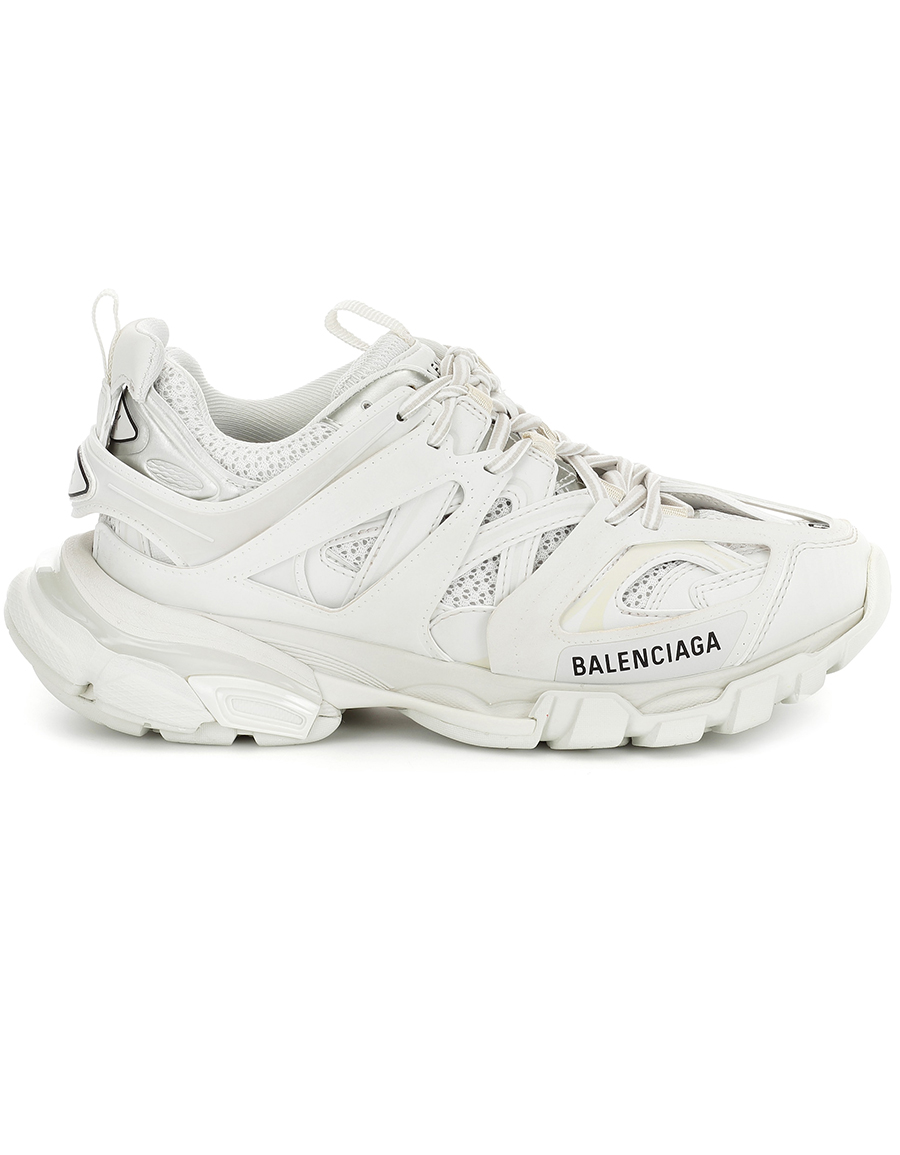 Balenciaga Track White Grey Red in Gray for Men Lyst