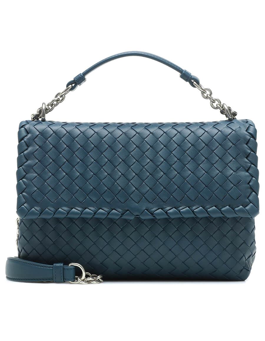 BOTTEGA VENETA Olimpia Small leather shoulder bag VERGLE