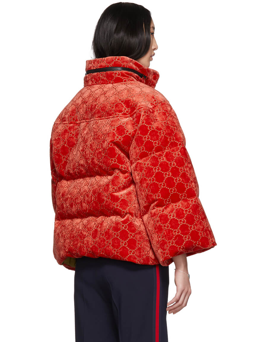red gucci jacket