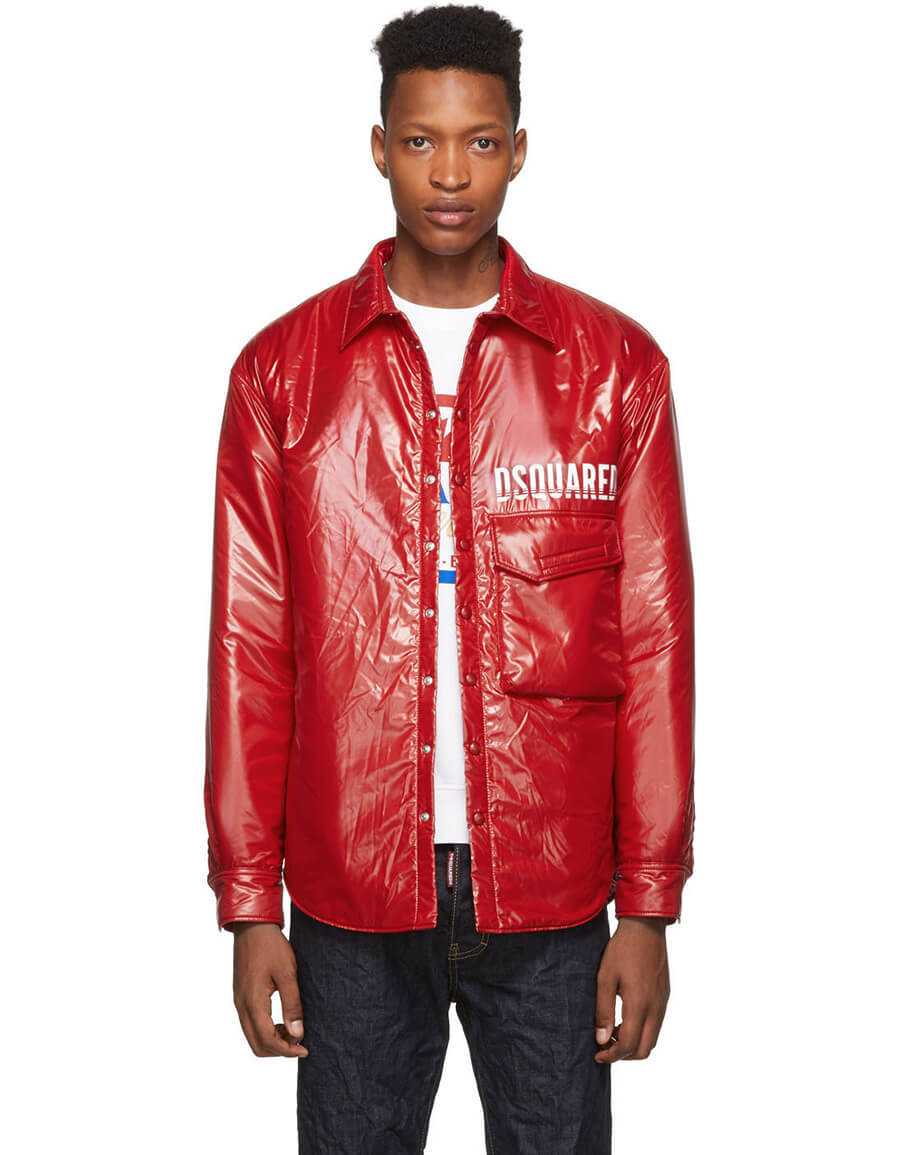 dsquared2 red jacket