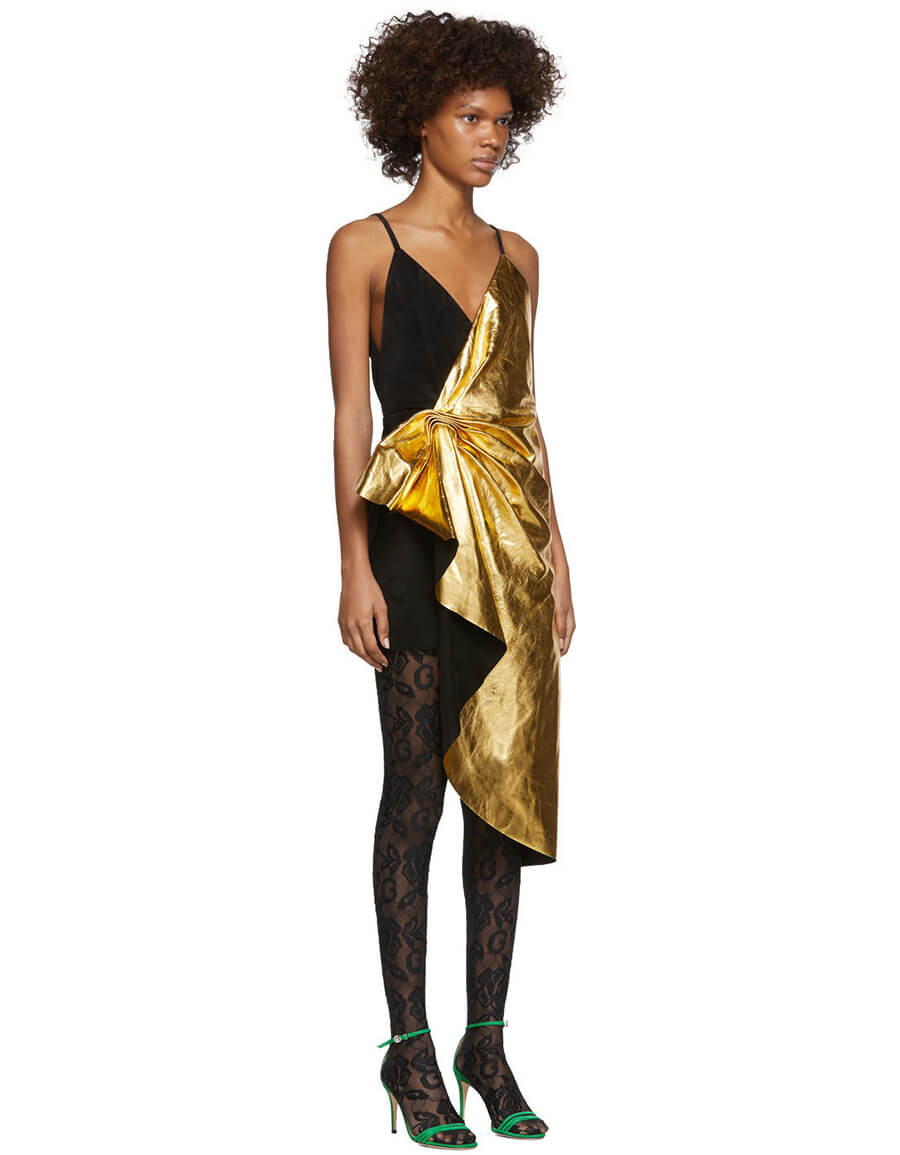 GUCCI Gold Lamé Dress · VERGLE