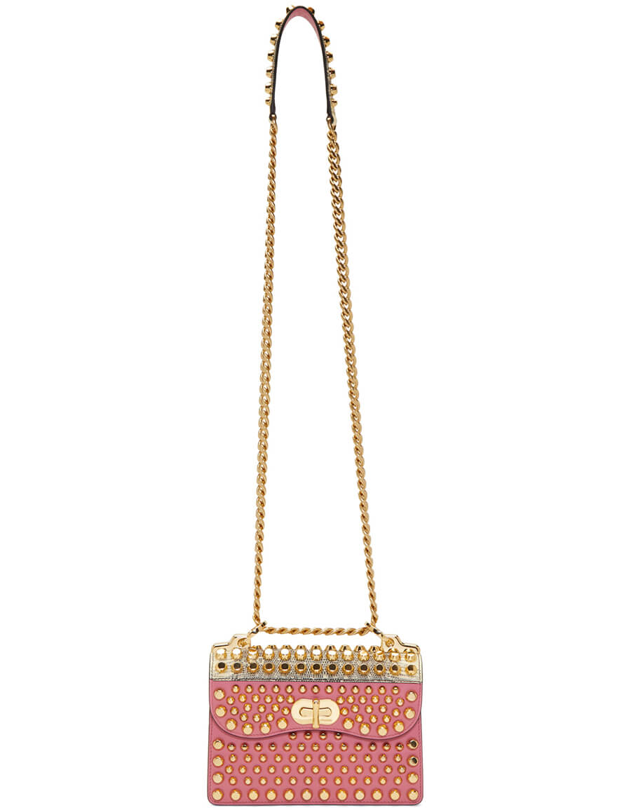 Prada Belle leather chain shoulder bag