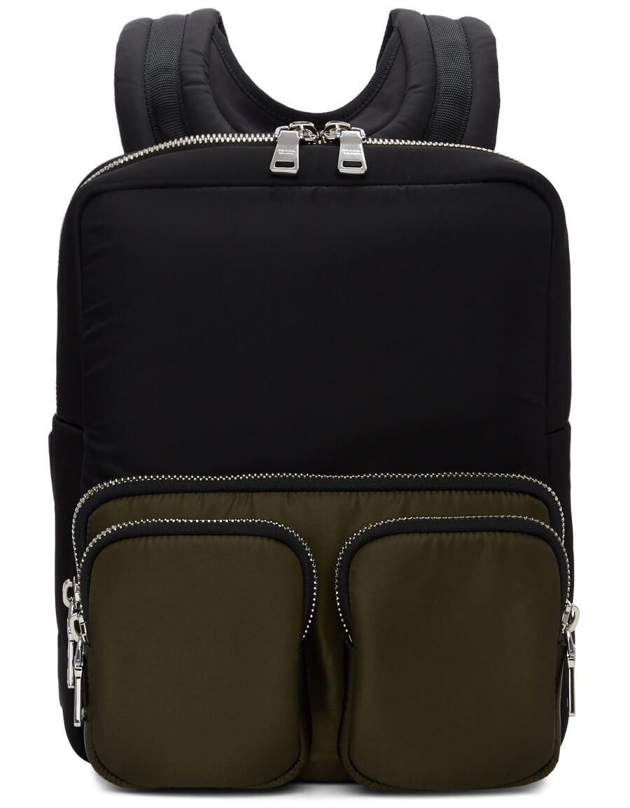PRADA Black Harness Backpack · VERGLE
