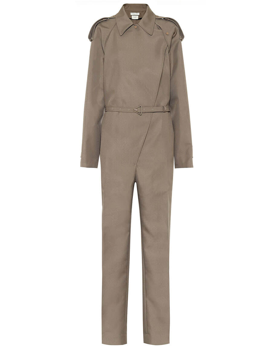 BOTTEGA VENETA Twill jumpsuit · VERGLE