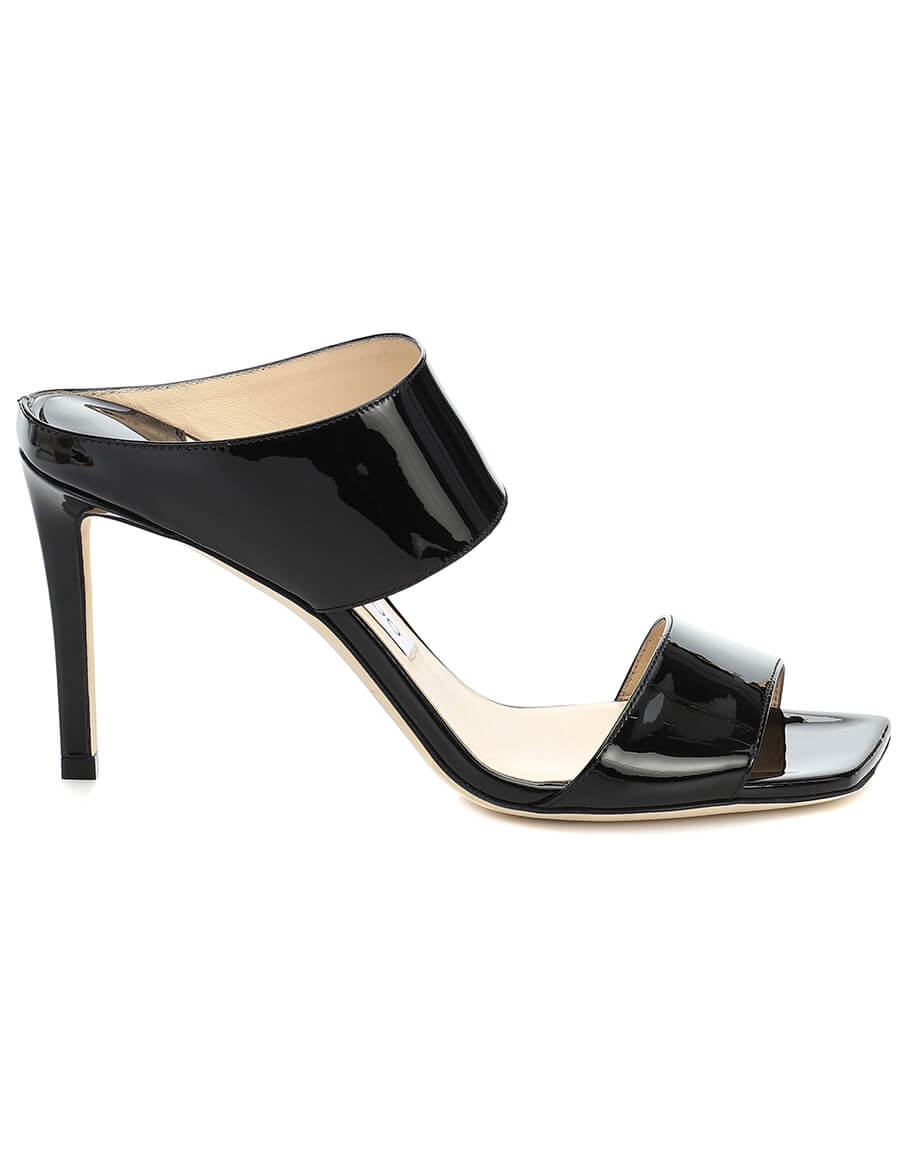 JIMMY CHOO Hira 85 patent leather sandals · VERGLE JIMMY CHOO Hira 85 patent leather sandals · VERGLE