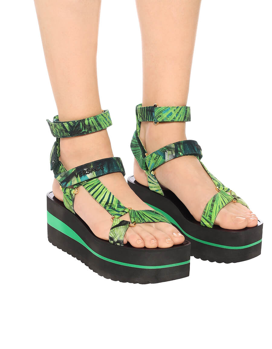 versace platform sandals
