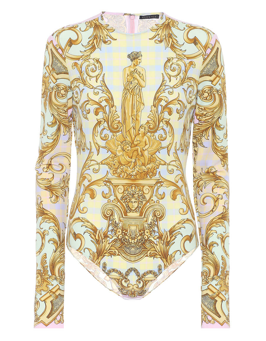VERSACE Exclusive to Mytheresa Printed bodysuit · VERGLE