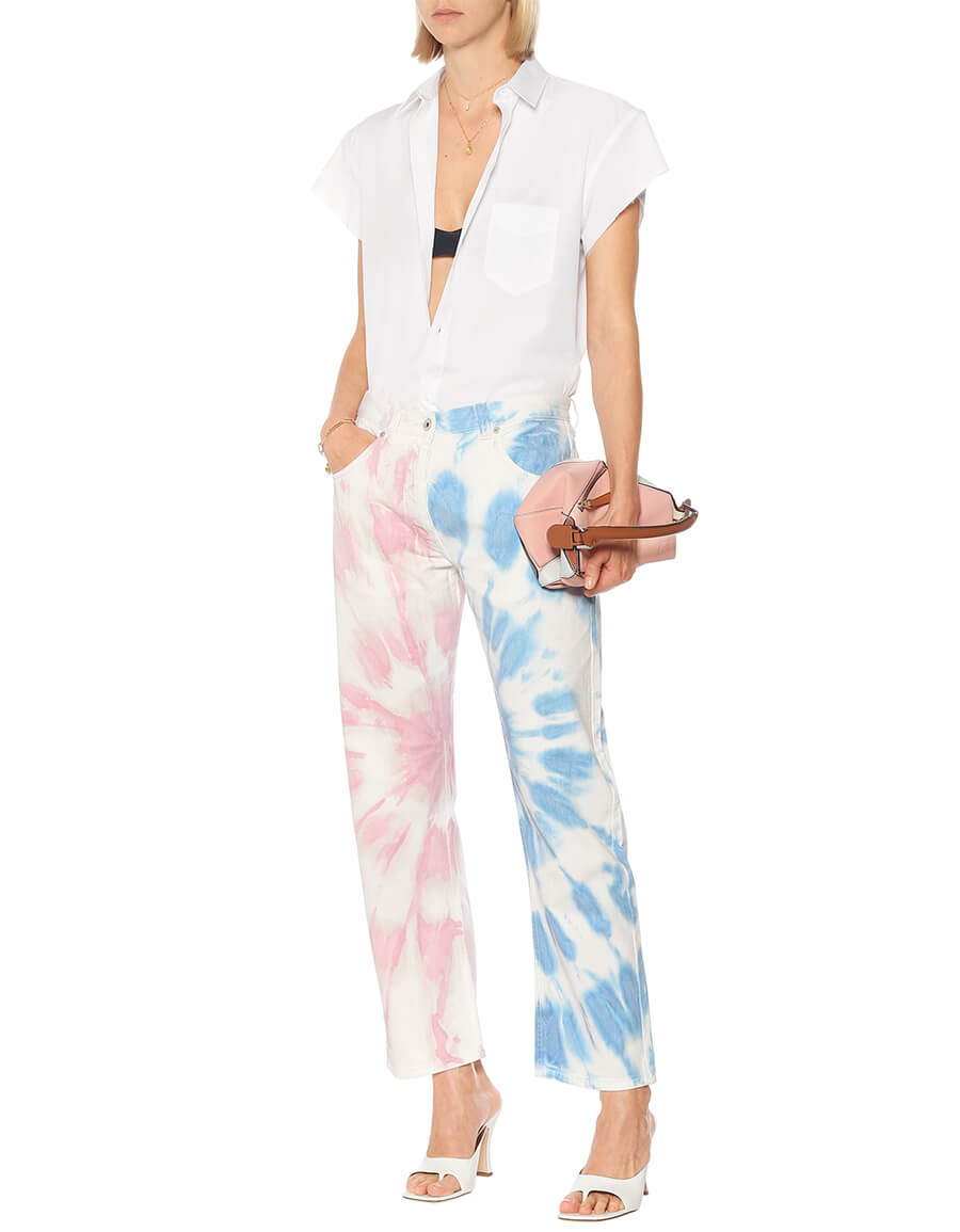 loewe tie dye jeans
