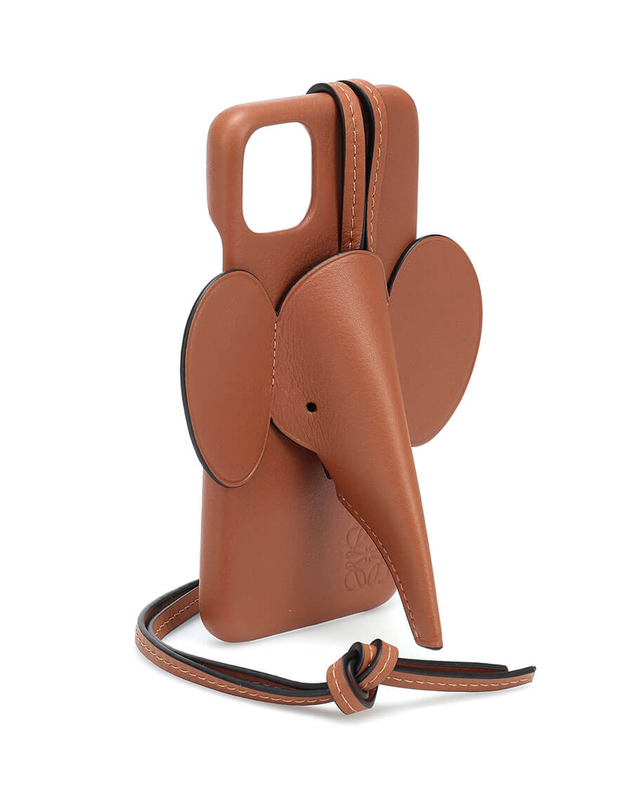 LOEWE Elephant leather iPhone 11 Pro Max case VERGLE