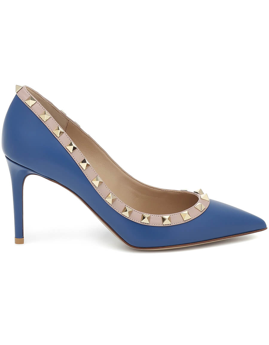 VALENTINO GARAVANI Valentino Garavani Rockstud leather pumps · VERGLE