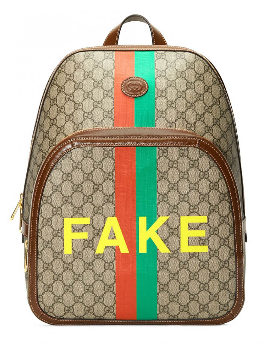 GUCCI FAKE NOT BACKPACK · VERGLE