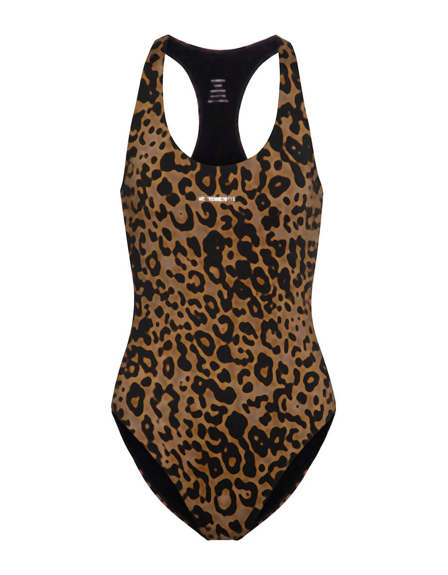 VETEMENTS Leopard-print swimsuit · VERGLE