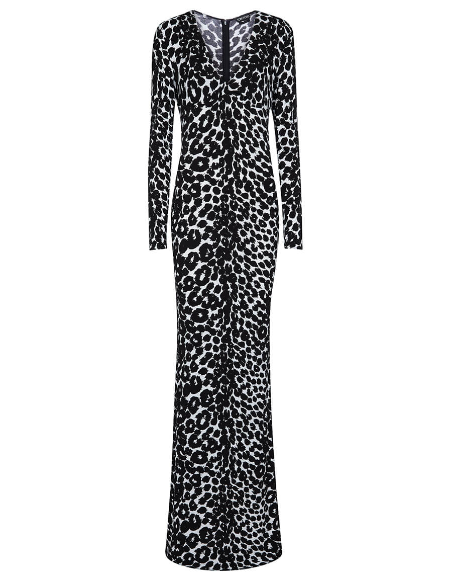 green emerald velvet dress Green Leopard Print High Neck Dress  Ro&Zo