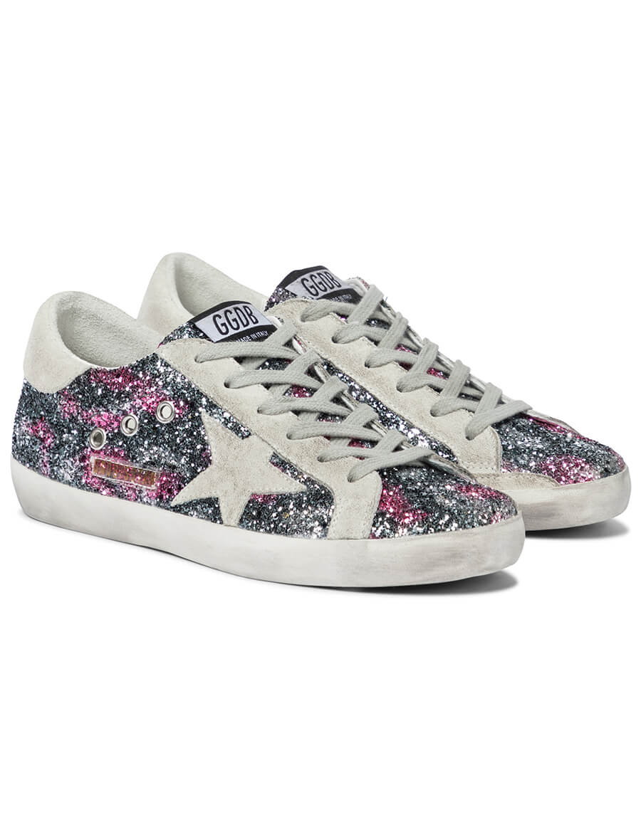Golden Goose Superstar Glitter Sneakers Vergle