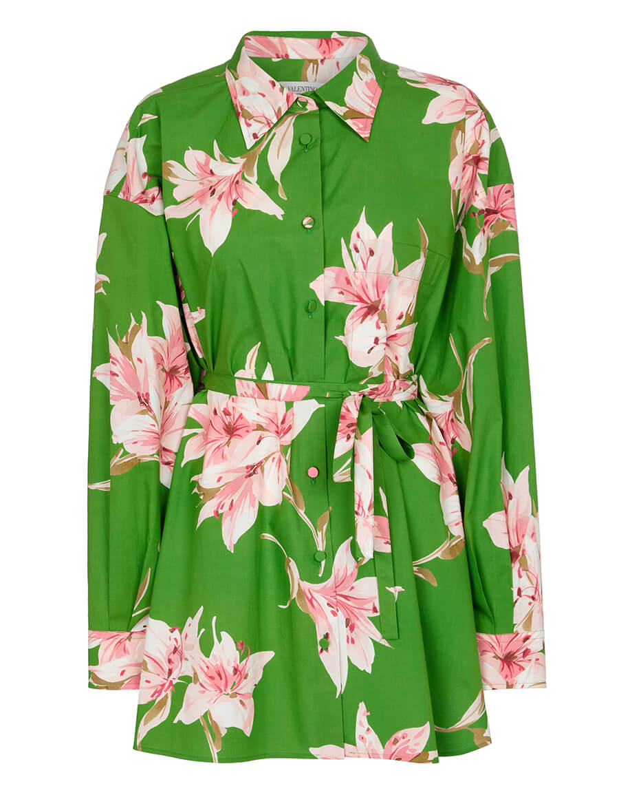 VALENTINO Valentino floral cotton shirt VERGLE
