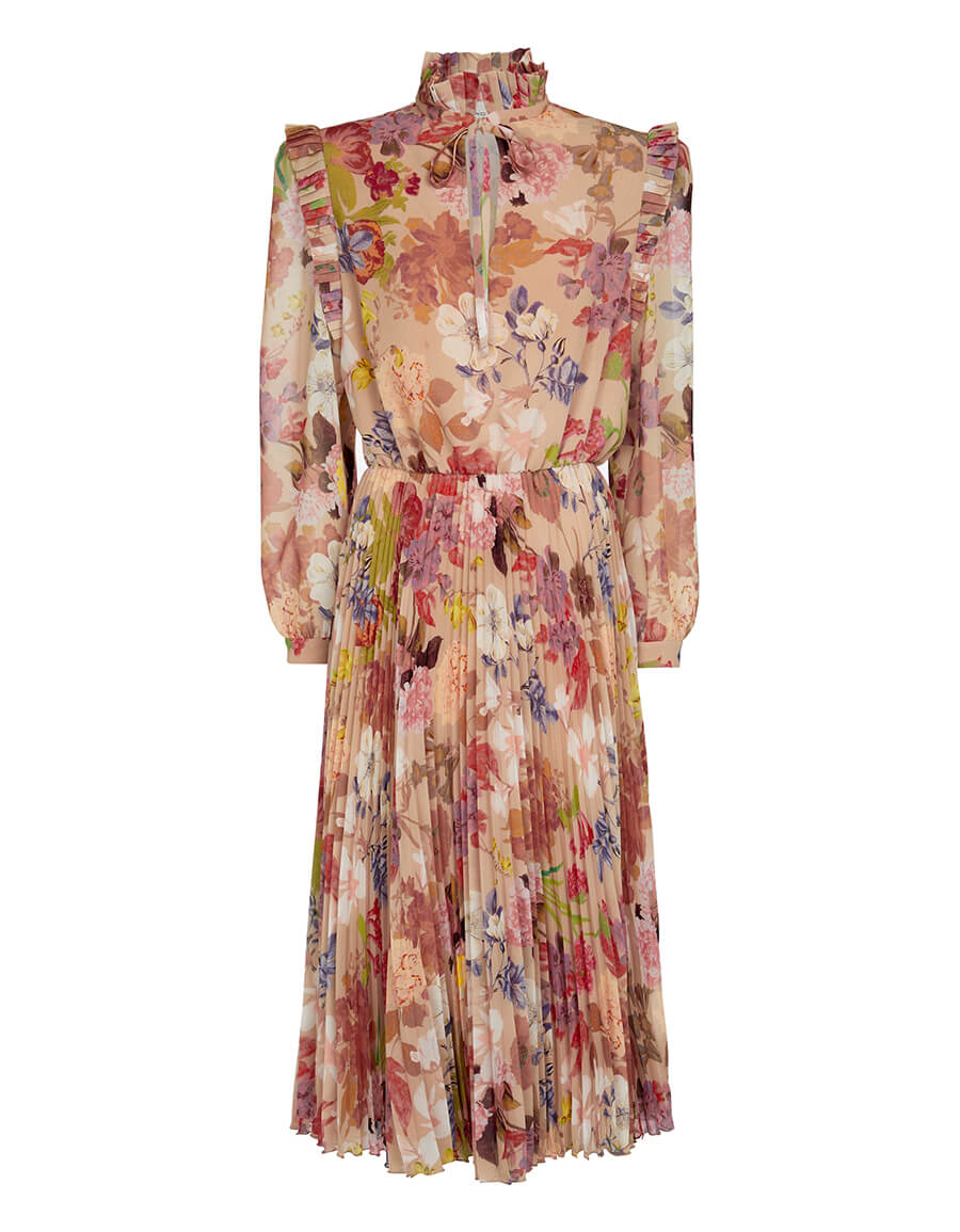 Zimmermann ninety top six pleated dress