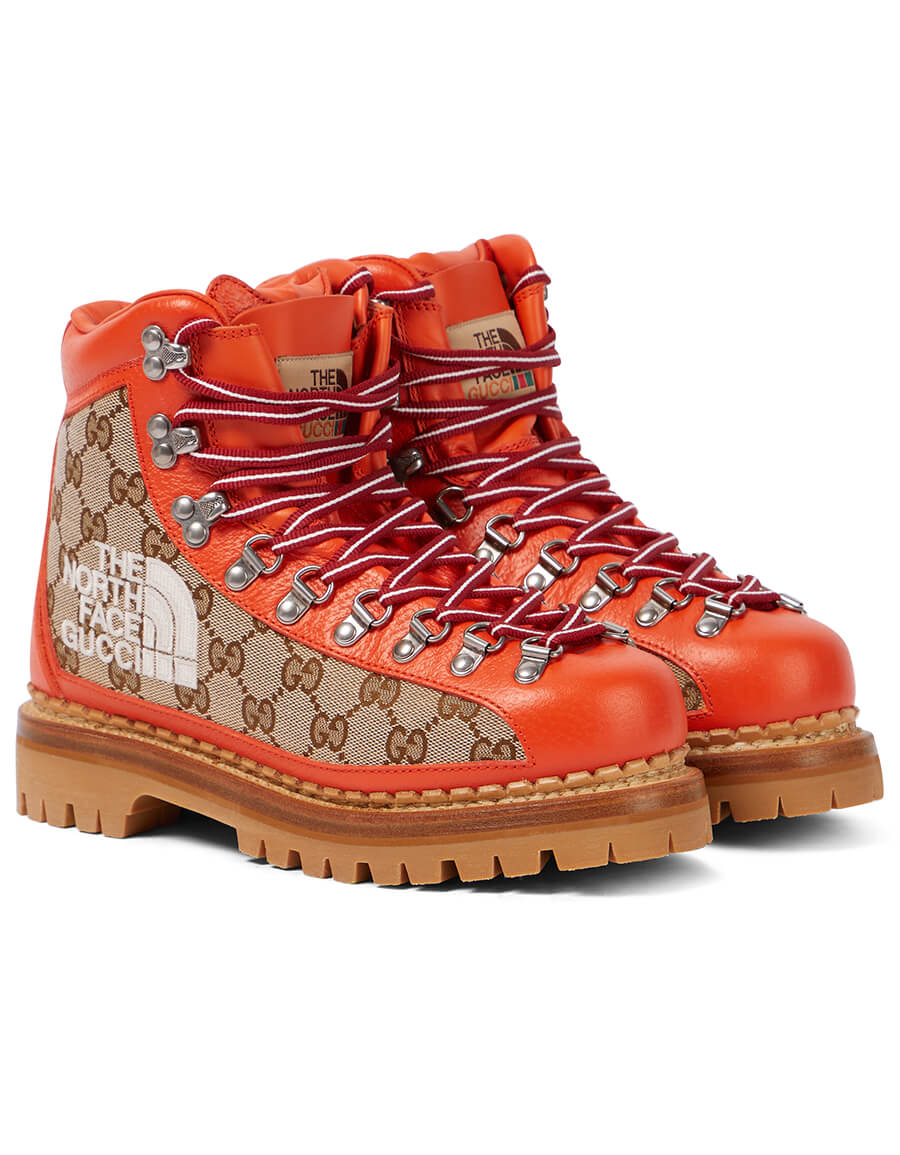 north face x gucci shoes