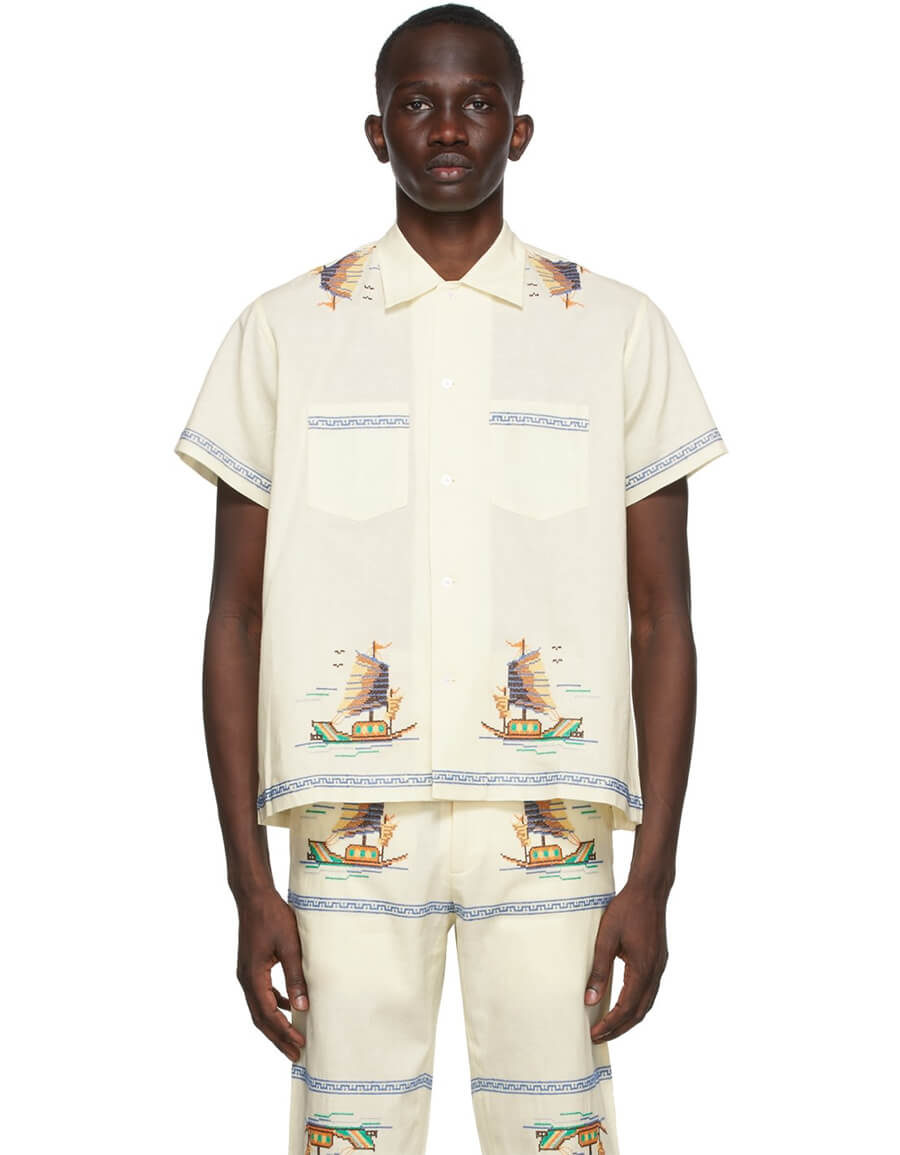 BODE SSENSE Exclusive Off-White Limited Edition Sailboat BODE SSENSE Exclusive Off-White Limited Edition Sailboat