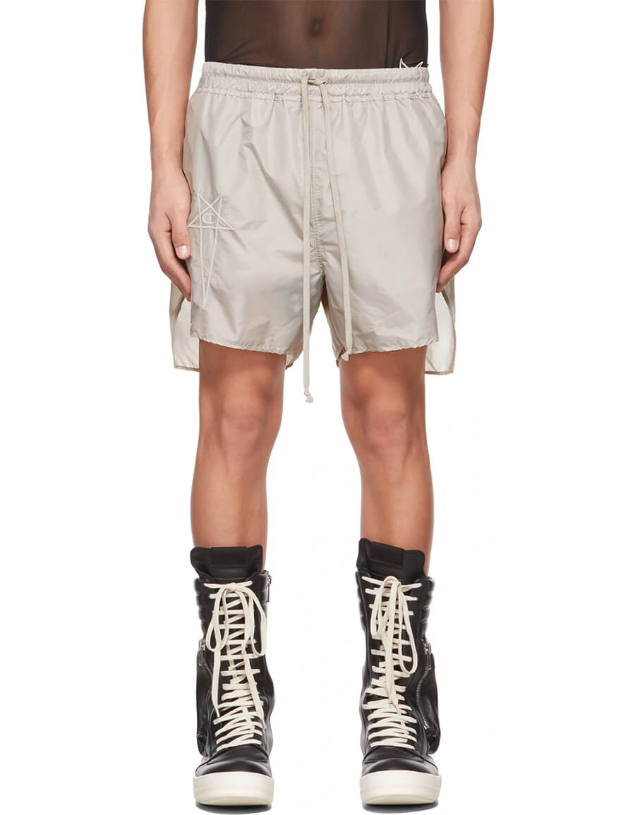 RICK OWENS X CHAMPION LOGO BOXER SHORT Rick Owens x Champion