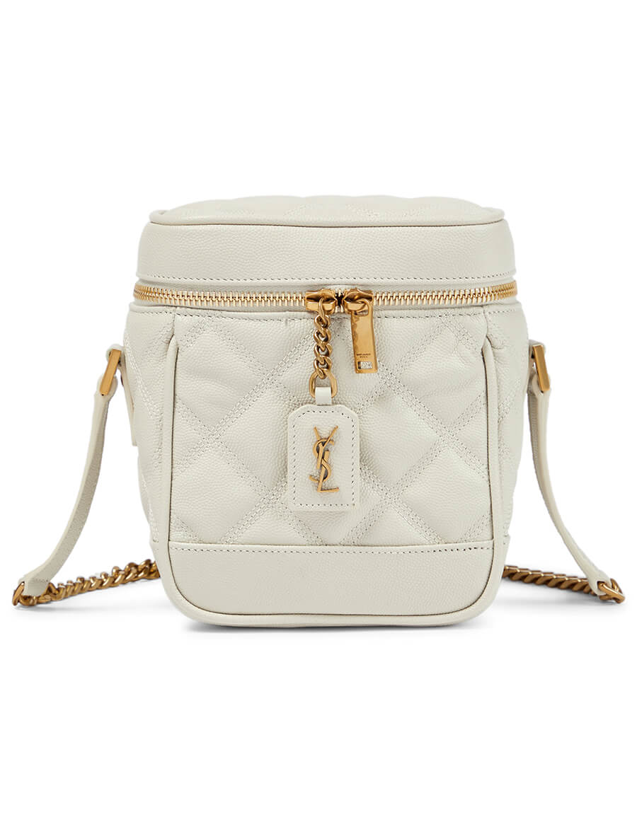 SAINT LAURENT 80's Vanity leather shoulder bag · VERGLE